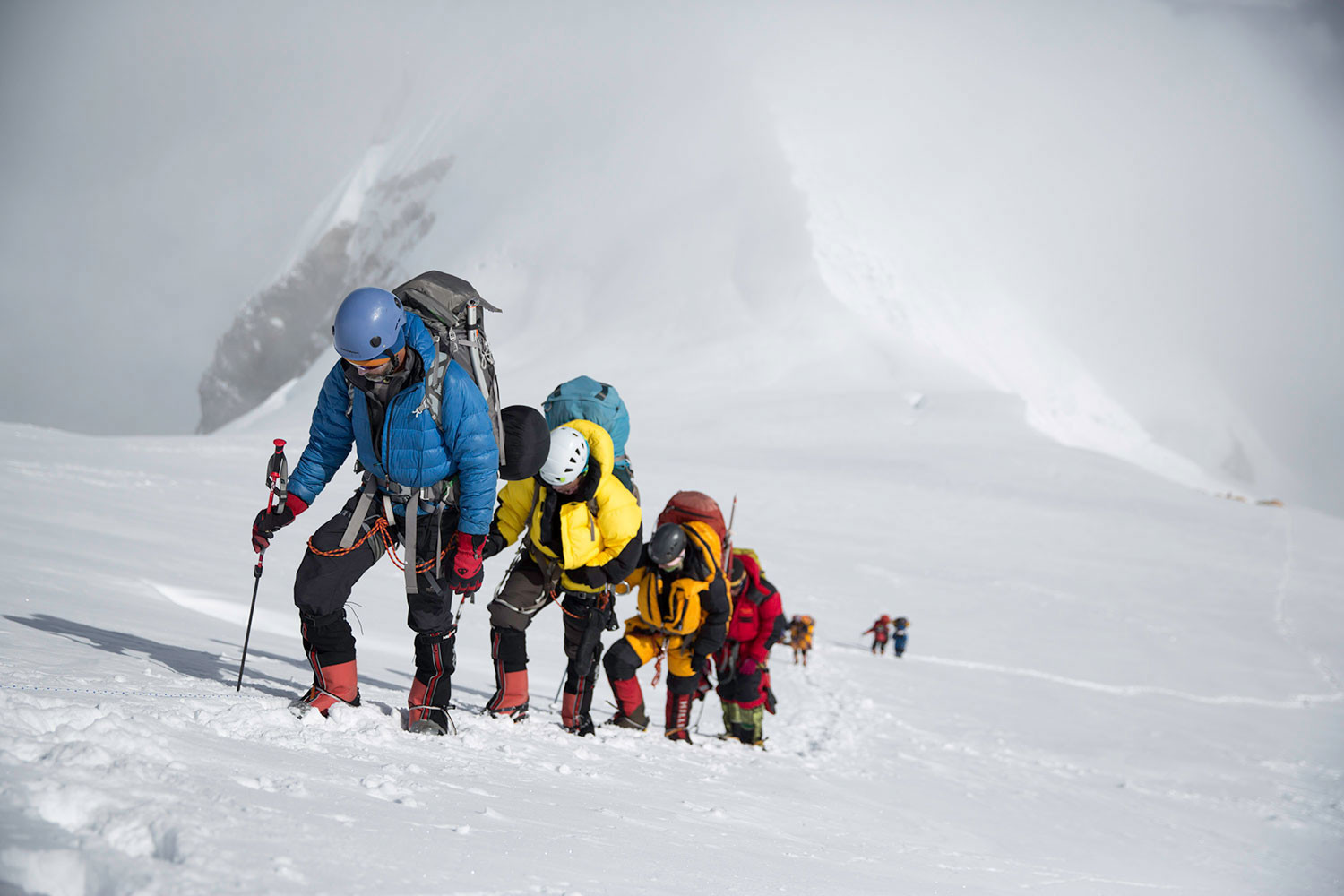 Mountain storm expedition